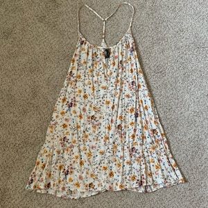 Forever 21 Floral Mini Sun Dress